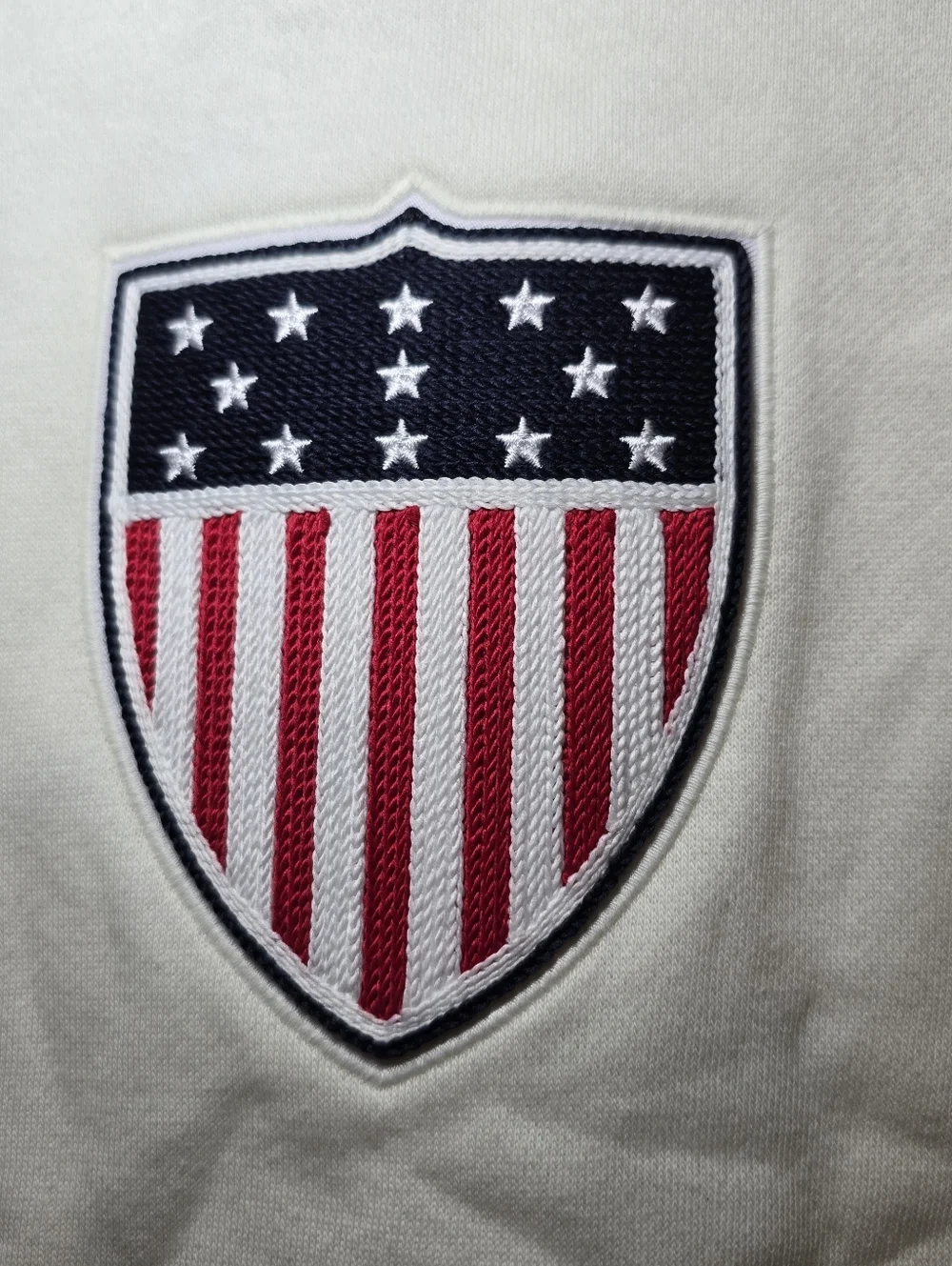 Nike Olympics Team USA Phoenix Crew Sweatshirt FN0982-133 Sail (Women’s Large) L